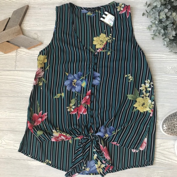 🔴 SALE!!! 🔴 STACCATO | Floral Top - Picture 1 of 7